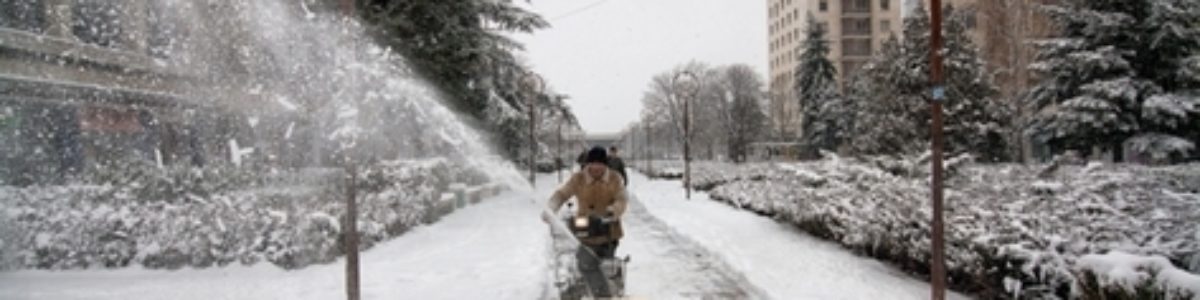 Общинските пътища и улици в Червен бряг са проходими при зимни условия
